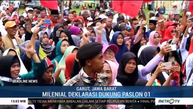 Deklarasi Dukung Jokowi-Ma'ruf dari Berbagai Daerah