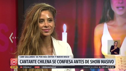 Camila Gallardo en 24horas - TVN Chile (06-04-2019)
