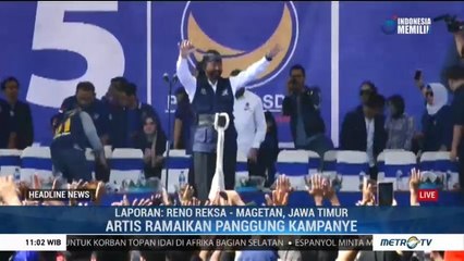 Kampanye Akbar Partai NasDem di Magetan