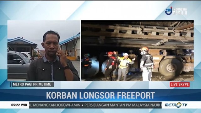 Jenazah Korban Longsor di Tambang Freeport Diterbangkan ke Jayapura