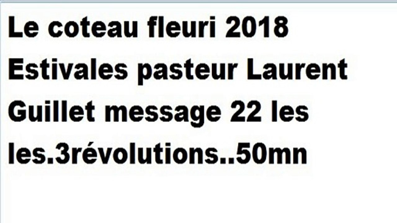 Session3-les 3 révolutions