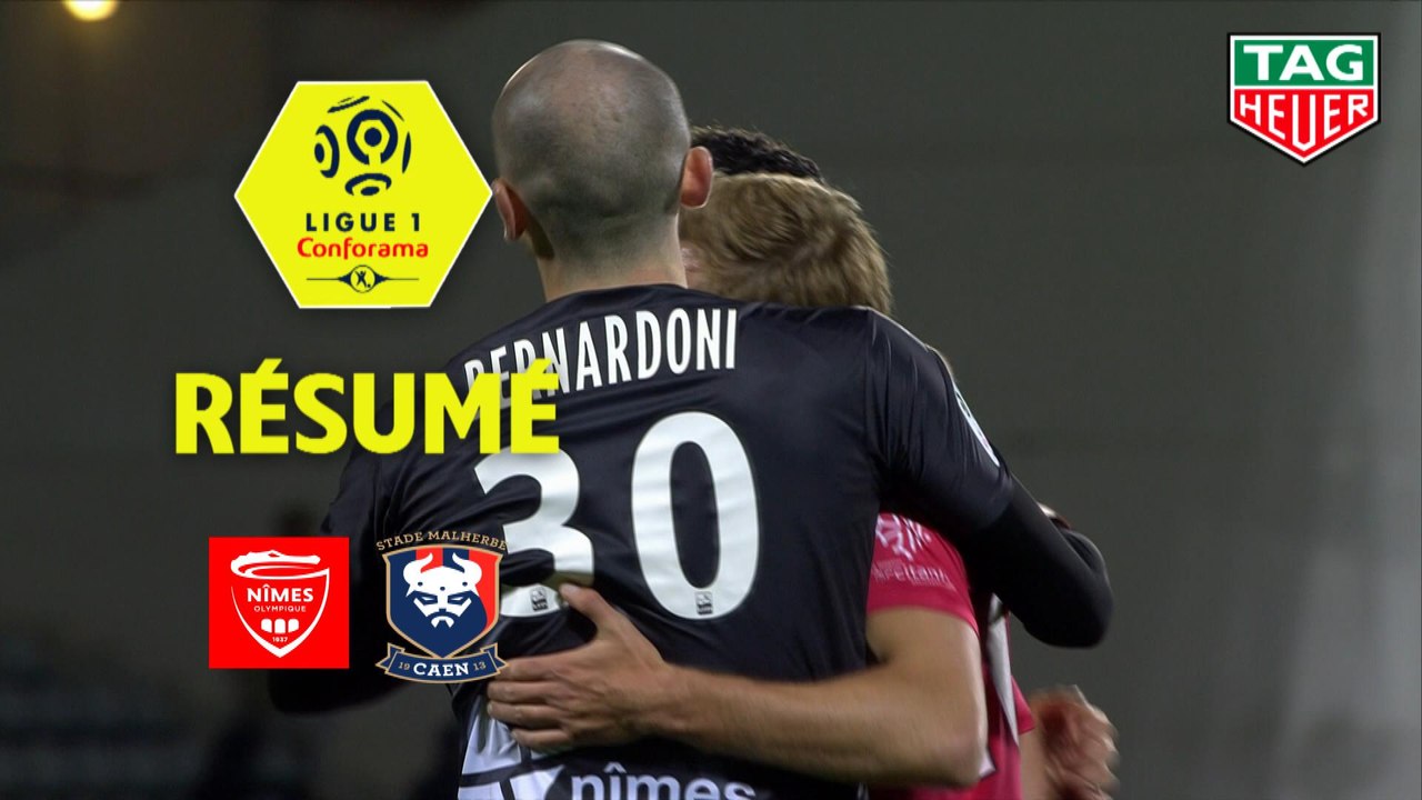 Nîmes Olympique - SM Caen (2-0)  - Résumé - (NIMES-SMC) / 2018-19