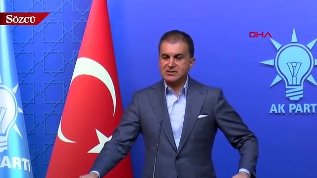 AKP sözcüsü Ömer Çelik açıklamalarda bulundu