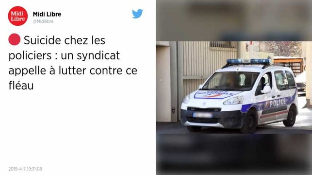 Un syndicat alerte contre les suicides de policiers après deux nouveaux décès enregistrés ce week-end