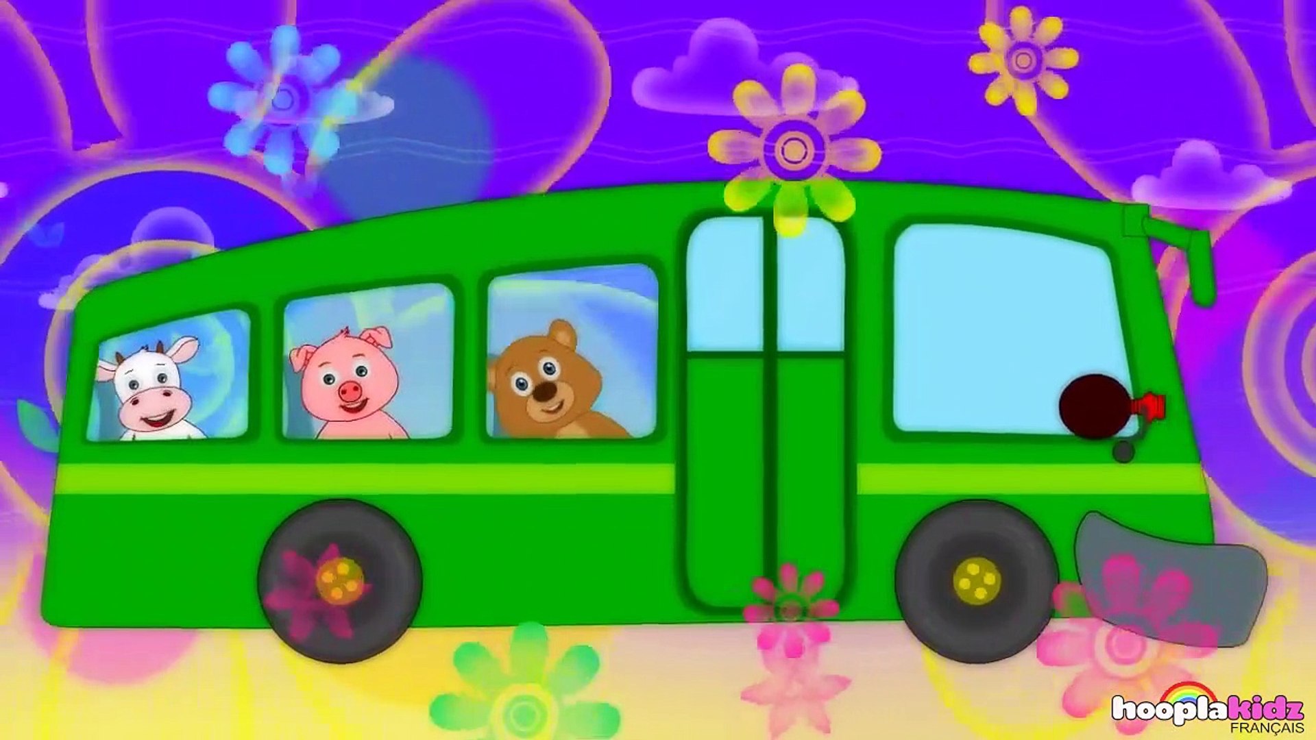 ⁣Wheels on the Bus Go Round & Round | All New Kids Song in French