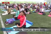 San Isidro: decenas de vecinos participaron de la primera Yogatón 2019
