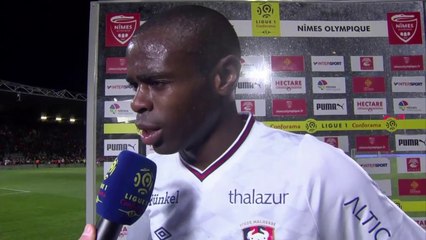 Réaction de Prince Oniangué après Nîmes / SMCaen
