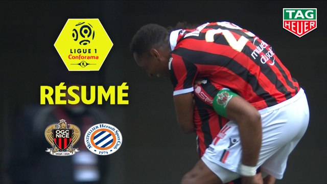 OGC Nice - Montpellier Hérault SC (1-0) - Résumé - (OGCN-MHSC) / 2018-19