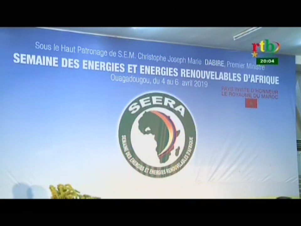 RTB/Fin de la semaine des énergies  et des  énergies renouvelables d’Afrique