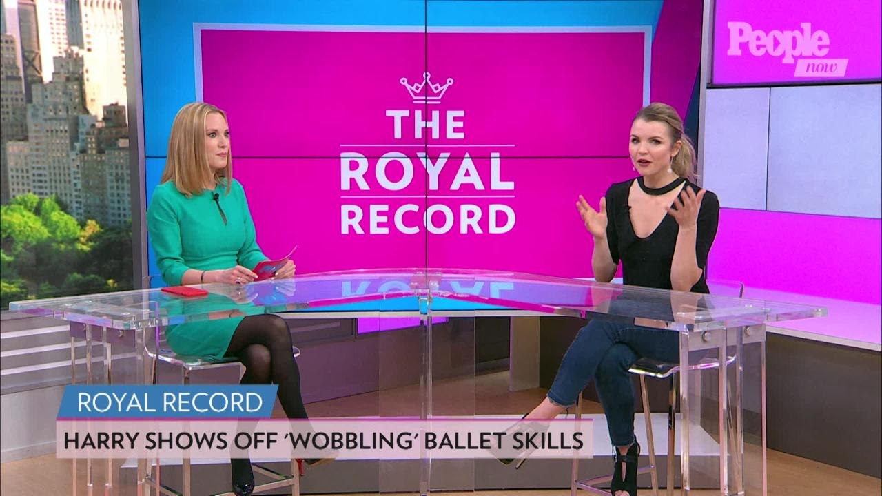 Prince Harry Adorably Gets Called Out for 'Wobbling' While Showing Off His Skills in Ballet Class