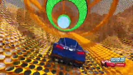 CARS 3 CANYON JUMP PARKOUR CHALLENGE (Cars 3 Chalenge)