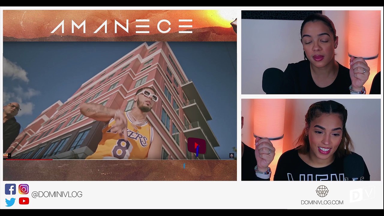 Amanecer - Anuel AA | Just Vlogging Reaccion