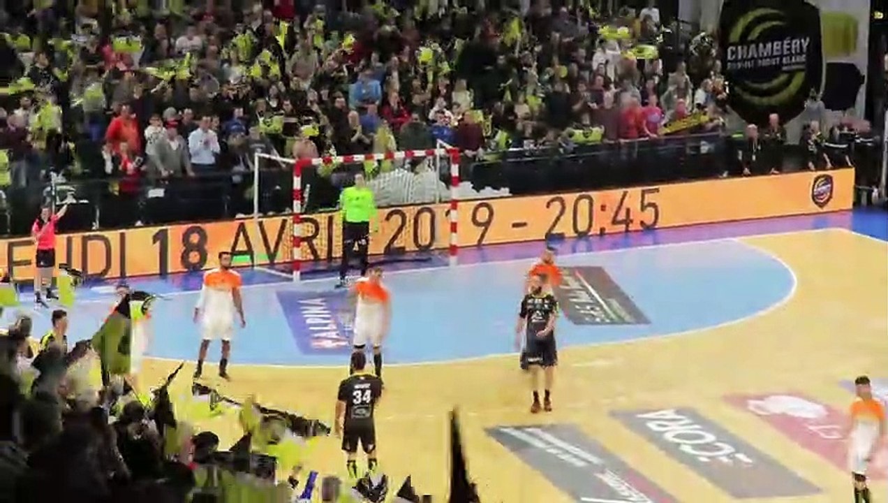 Hand - Fin de match Chambéry 33 29 Montpellier - 7/04/2019