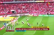 Jefferson Farfán le envió emotivo mensaje a Paolo Guerrero tras su gol