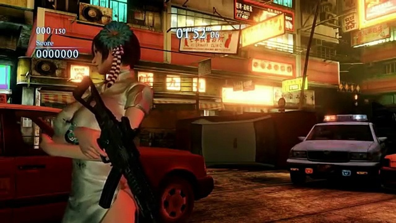 Resident evil 6 爆乳を振り回しながらパンネの子を孕むエイダァ