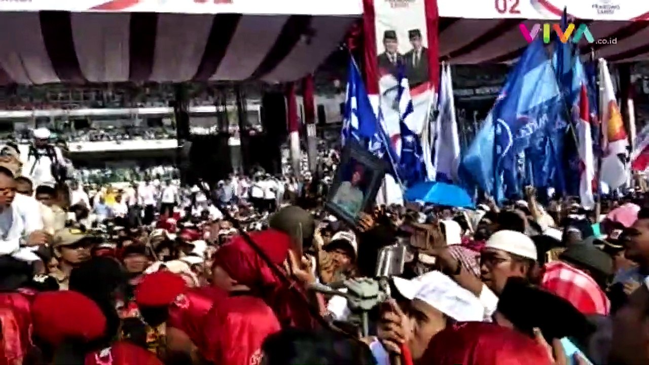 Jutaan Massa di Kampanye Akbar Prabowo-Sandi, SUGBK Memutih!