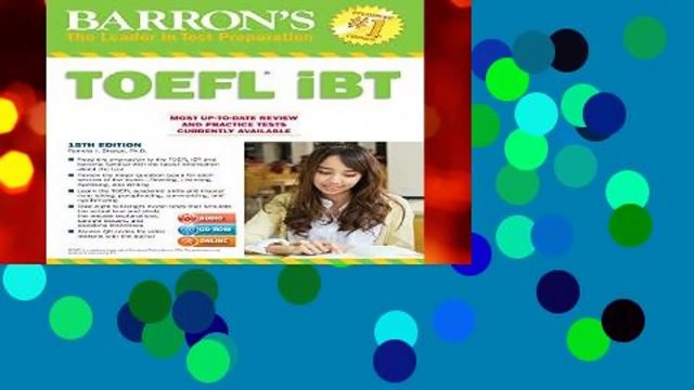 Barron s TOEFL iBT with CD-ROM and MP3 audio CDs
