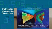 Full version  Content Area Reading and Literacy: Succeeding in Today s Diverse Classrooms