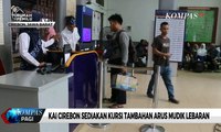 KAI Cirebon Sediakan Kursi Tambahan Arus Mudik Lebaran