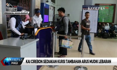 KAI Cirebon Sediakan Kursi Tambahan Arus Mudik Lebaran