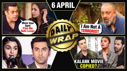 Alia Ranbir ROKA, Kalank Movie COPIED, Salman REFUSES To Work With Malaika | Top 10 News