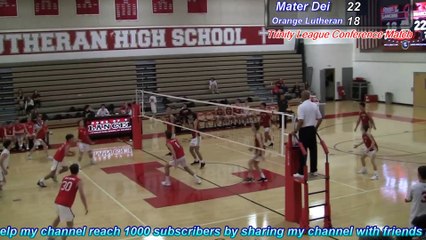 Mater Dei Monarchs vs. at Orange Lutheran Lancers  3-29-19