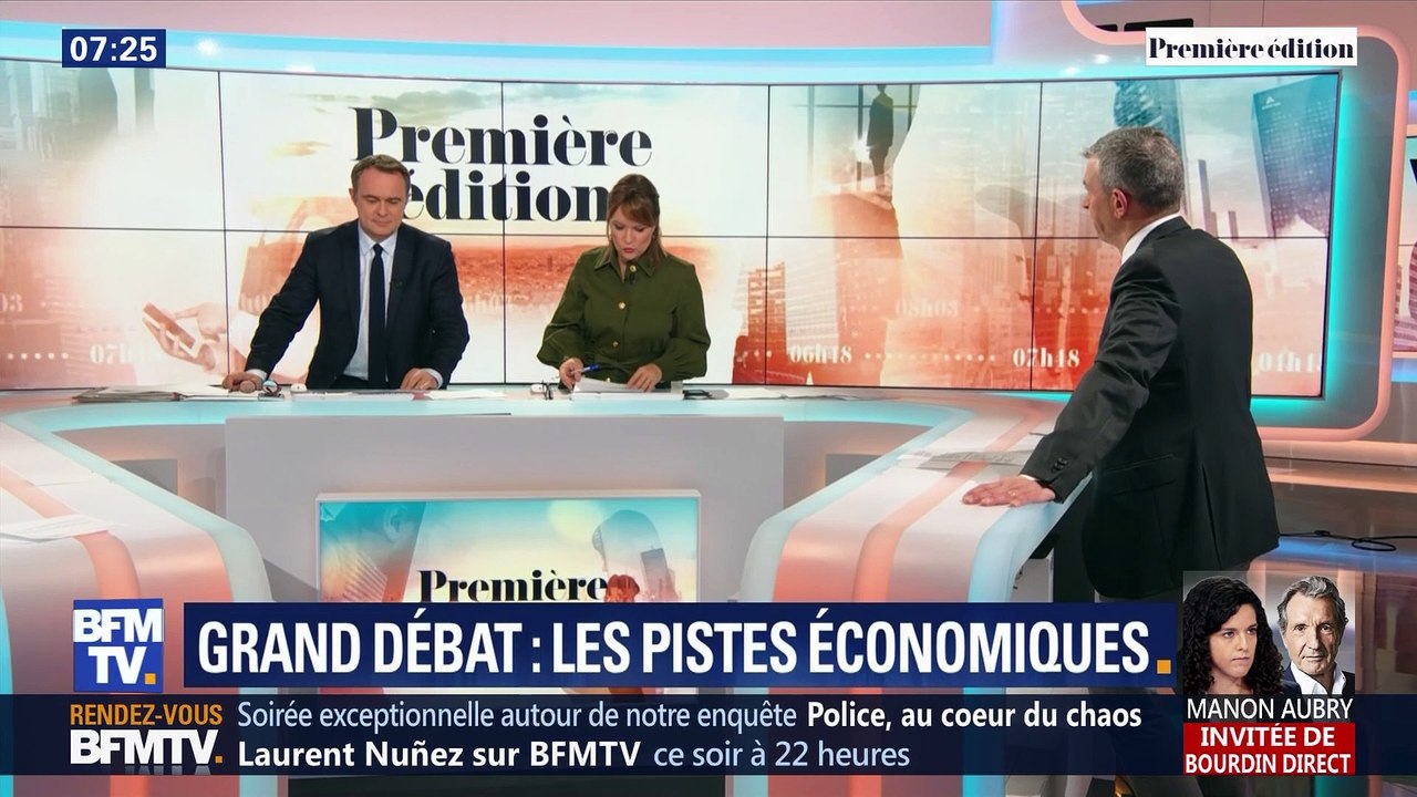 Grand débat : les pistes économiques