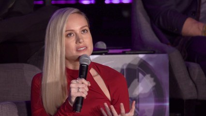 'Avengers: Endgame' Global Press Conference - Brie Larson - Captain Marvel