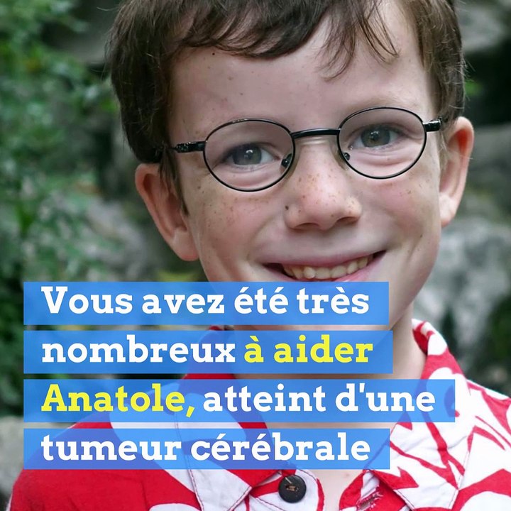 Anatole, atteint d'une tumeur cérébrale, a commencé son traitement aux Etats-Unis