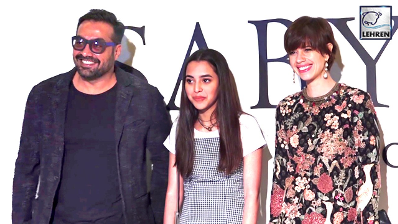 Anurag Kashyap Poses With Ex-Wife Kalki Koechlin And Daughter Aaliyah Kashyap