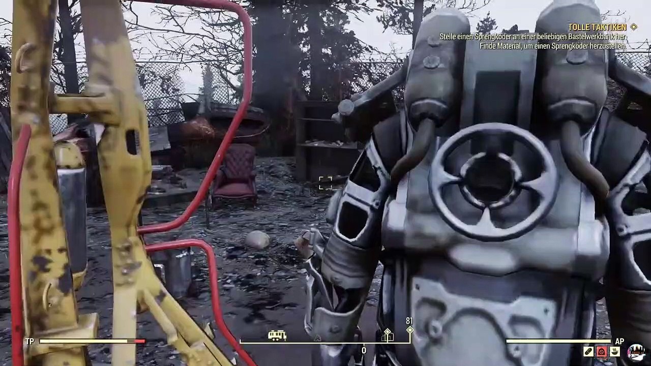 Fallout 76 ☢ Sprengköder Herstellung | deutsch | gameplay