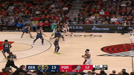 Denver Nuggets at Portland Trailblazers Raw Recap