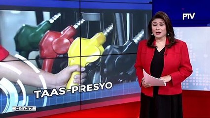 Oil price hike, ipapatupad bukas