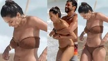 Farhan Akhtar enjoys with girlfriend Shibani Dandekar in Mexico; Check Out | FilmiBeat