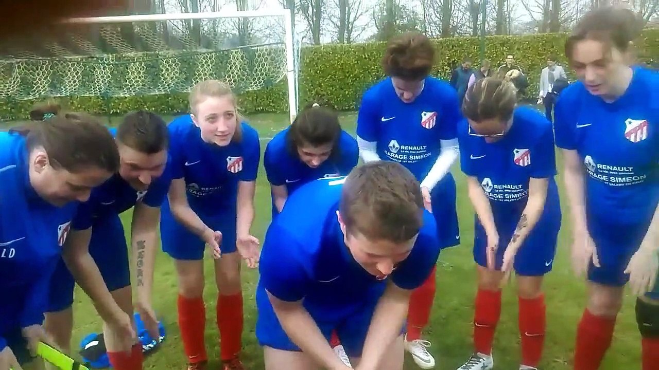 Célébration Victoire ! (Seniors Féminines / US Luneray : 8-2 le 7/04/2019)