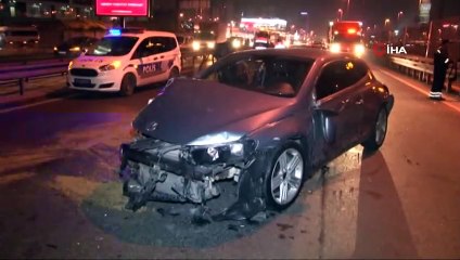 E-5'te Zincirleme Trafik Kazası: 1 Ölü, 2 Yaralı..