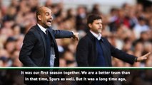 It's in the past - Guardiola and Pochettino on Pep's first Premier League loss