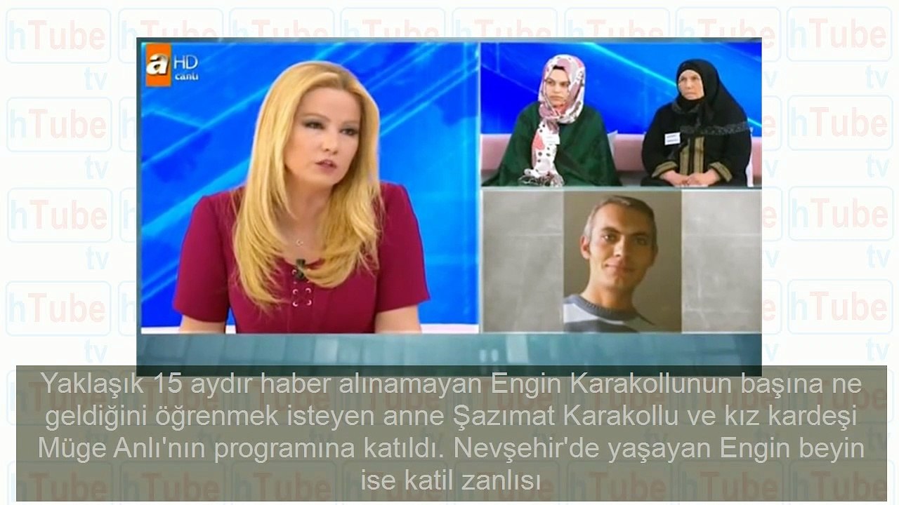 Müge Anlı'ya geldi ama kendisi çıktı!