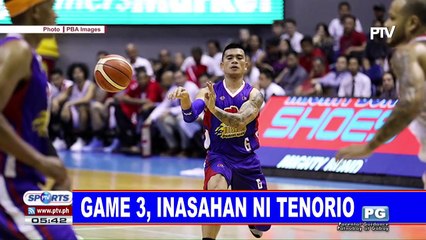 Game 3, inasahan ni Tenorio