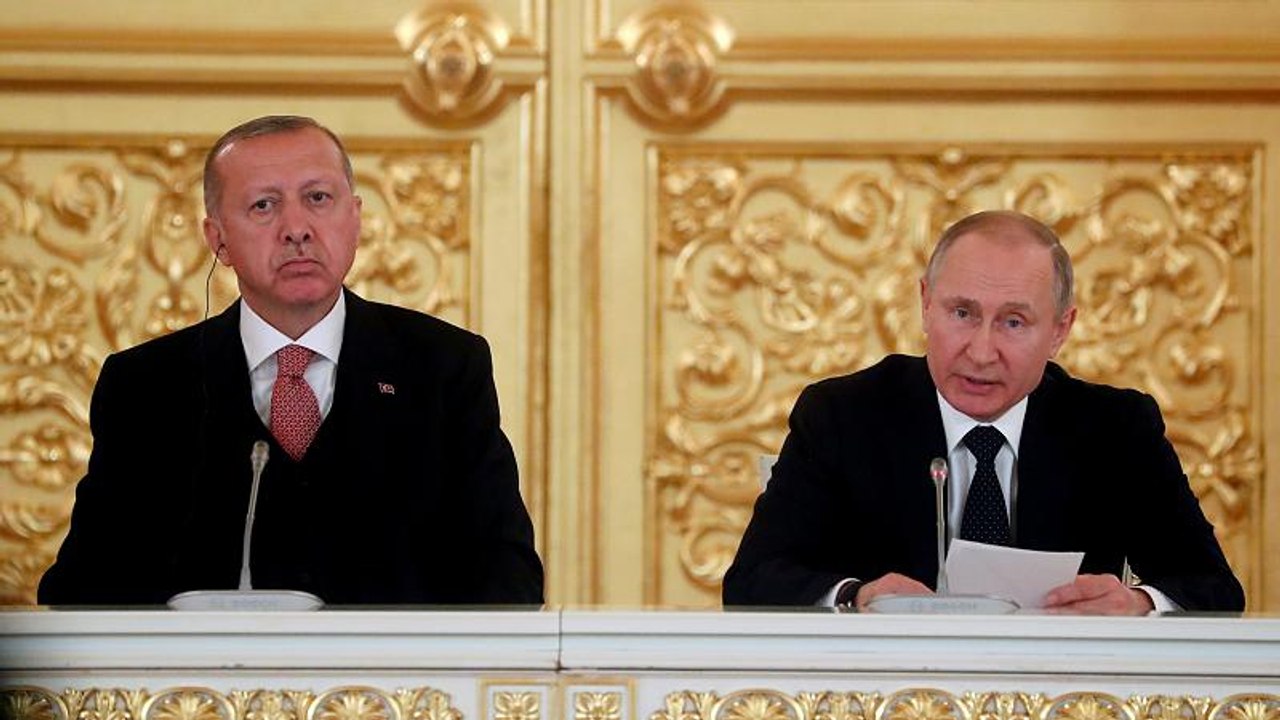 Putin recebe Erdogan