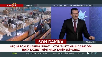 AK Parti Genel Başkan Yardımcısı Ali İhsan Yavuz konuşuyor