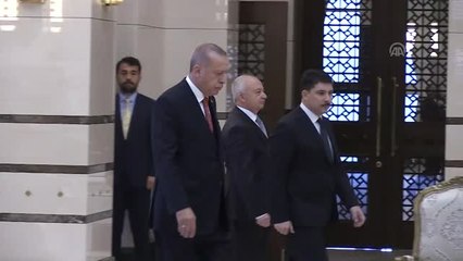 Paraguay Büyükelçisi Peralta, Cumhurbaşkanı Erdoğan'a Güven Mektubu Sundu