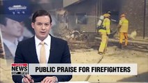 Online petition calling for better working conditions for firefighters tops 100,000 after wildfire heroics