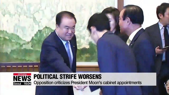 Rival parties clash over president's appointments of cabinet nominees