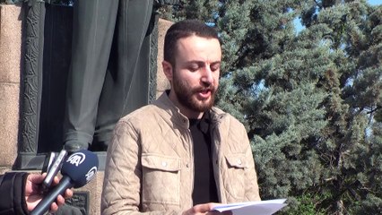 Üniversite öğrencilerinden cinsel istismar protestosu - ANKARA