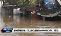 Banjir di Bandung Rendam 3 Kecamatan, Ketinggian Air Capai 2 Meter