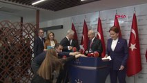 Kılıçdaroğlu ve Akşener Ortak Basın Toplantısı Düzenledi- 1