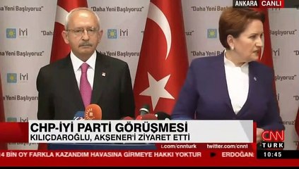 Akşener, Erdoğan için Kenan Evren'e benzetti CNN Türk yayını kesti