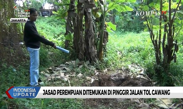 Geger! Warga Temukan Jasad dalam Kondisi Setengah Terkubur di Pinggir Tol Cawang