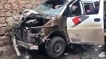 ضحايا بانفجار عدة عبوات ناسفة في إدلب (فيديو)